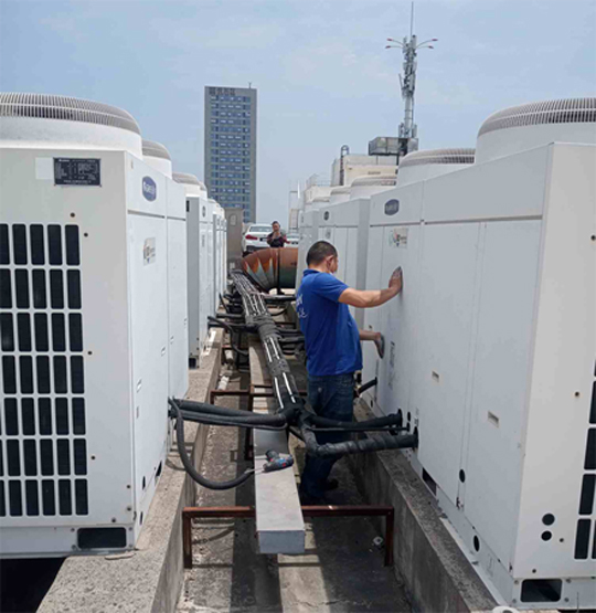 黄山中央空调制热和不制冷系统维修方法